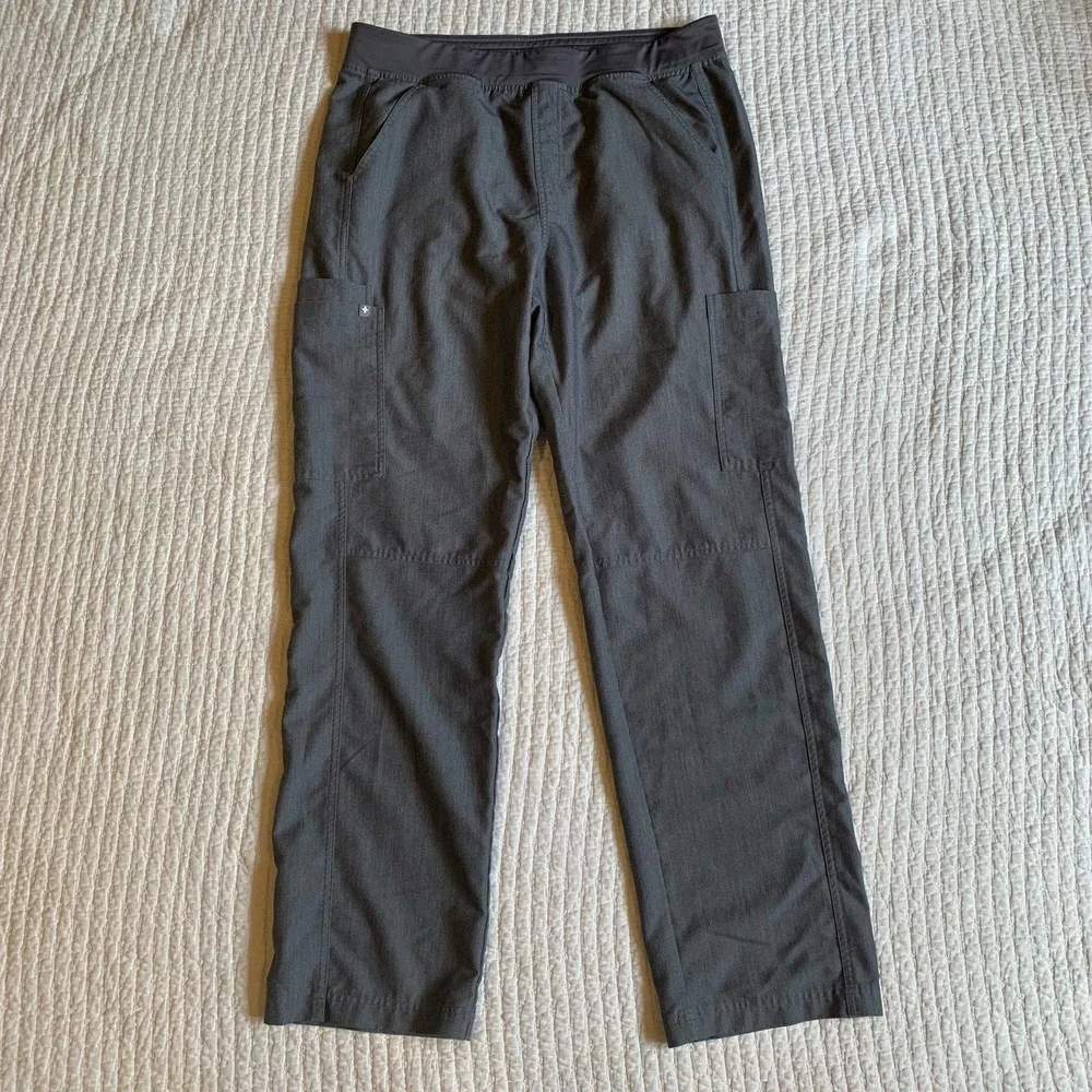 Mens Figs‎ Scrub Pants Axim Cargo Scrub Graphite Gray Size XL Style T2001